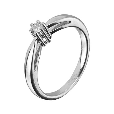 Помолвочное кольцо с бриллиантом 921213Б