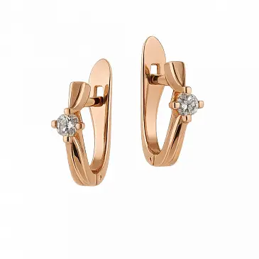 Серьги с бриллиантами 912120Б